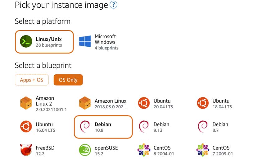 Lightsail Select OS